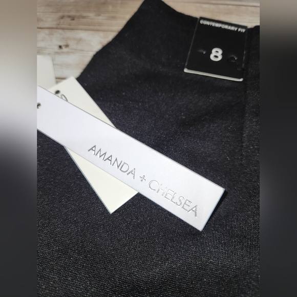 AMANDA & chelsea colorblock pencil skirt womens size 8 NWT - Picture 7 of 10